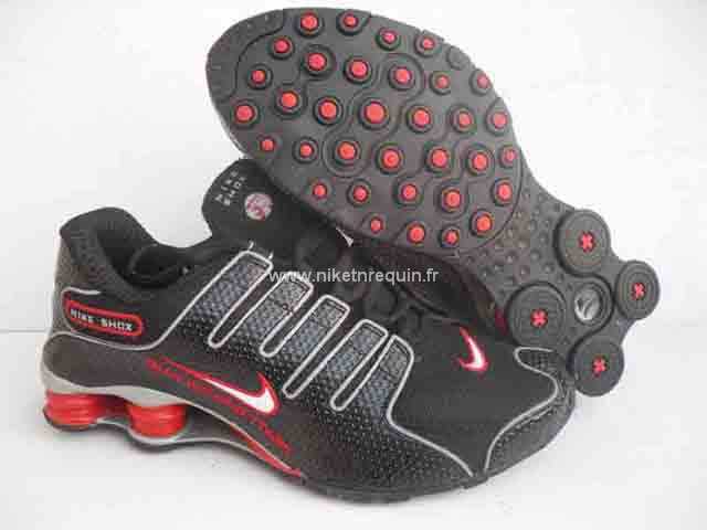 Nouvelle Arrial Bon Mens Nike Shox Nz 3013 Noir Rouge